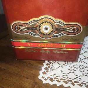 Perdomo 20th Anniversary Red Cigar Box
